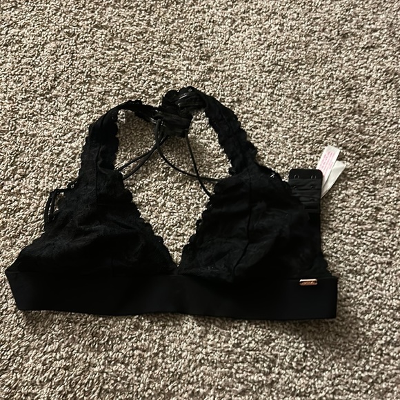 lace bra from pink in color black - Picture 1 of 1